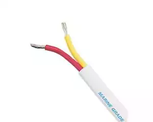Marine Grade 16/2 AWG Stranded Tinned Copper Safety Duplex Boat Cable Ancor - Picture 1 of 1