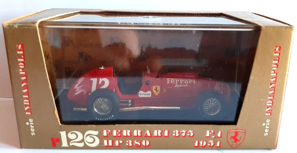 R126 FERRARI 375 F.1 HP 380 1951- SERIE INDIANAPOLIS - SCALA 1/43 - Immagine 1 di 1