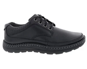 DREW TOLEDO M40200 HOMBRE NEGRO CUERO ELÁSTICO BUSINESS OXFORD CASUAL 8 W - Imagen 1 de 4