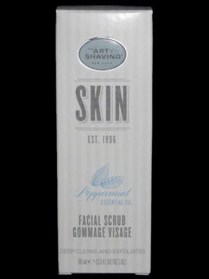 Nuevo Exfoliante Facial Arte De Afeitar Piel Navidad Menta Foto 1 de 4