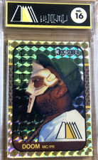 MF DOOM Limited Edition SEE VIDEO!! Baseball Card Gold Prismatic Born Like This