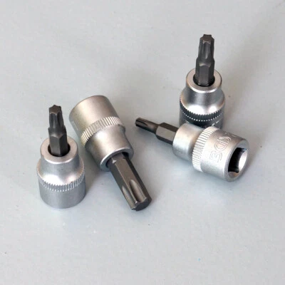 BGS Bit Einsatz Torx T-Profil Steckschlüssel, Nuss Antrieb (3/8") Bits nach Wahl - Bild 1 von 4