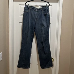 Venezia Jeans Women's Size 14 Average Bootcut Denim Stretch Blue - Picture 1 of 6