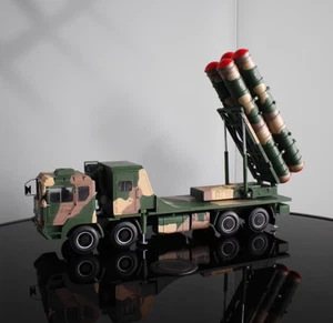 1:24 51CM HQ-22 Antiaircraft Missile Vehicle Truck Diecast Military Armor Model - Picture 1 of 7