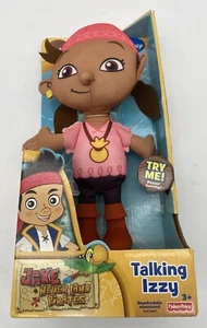 Fisher Price 2012 Disney Jake and the Neverland Pirates 12" Talking Plush Izzy - Picture 1 of 1