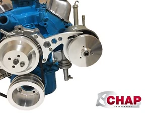 Nuevo Ford 289 302 Pequeño Soporte de Dirección Eléctrica Cinturón en V Montaje Medio SBF - Imagen 1 de 4