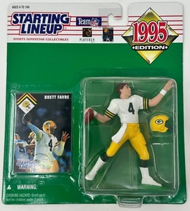 1995 KENNER STARTING LINEUP NFL SHOPKO BRETT FAVRE GREEN BAY PACKERS MOC - Picture 1 of 2