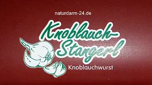 Kunstdarm, Kaliber 45/25, für Knoblauchstangen, mit Druck, 25 Stück, - Bild 1 von 1
