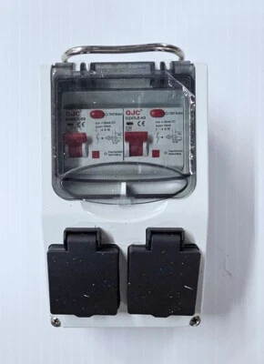 QJC Waterproof Power Outlet Box - Can be used with generators - 6 available - Image 1 of 4
