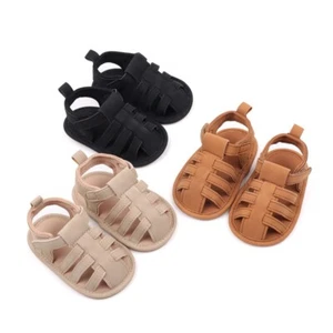 Beach Shoes for Infant Boy Girl Toddlers Prewalker Shoes Sandals Walking Shoes - Picture 1 of 17