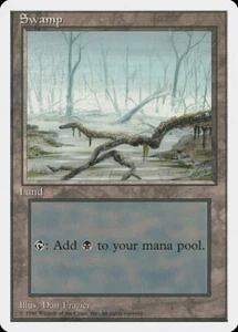 Magic MTG Tradingcard Introductory Two-Player Set 1996 Swamp (59) - Imagen 1 de 1