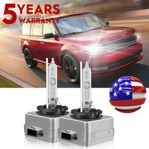 Faros de xenón HID para Ford Flex 2009-2017 6000K haz alto y bajo cantidad 2 - Imagen 1 de 18