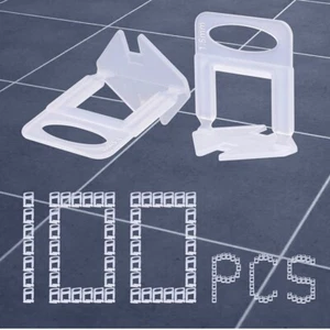 Tanzfrosch 100 PCS Tile Leveling System Clips 1/16''(1.5mm) - Picture 1 of 7