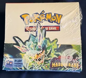 Pokemon TWILIGHT MASQUERADE Booster box factory Pokemon Company USA 36 BSTRS - Picture 1 of 2