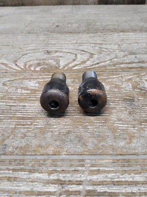 2008 08 06-09 Yamaha YZF-R6S R6S Manillar Clips Extremos Pesas Juego Par  Foto 1 de 4