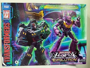 TRANSFORMERS LEGACY EVOLUTION RISE OF TYRANNY 2-PACK MEGATRON RATBAT SDCC 2023 - Picture 1 of 6