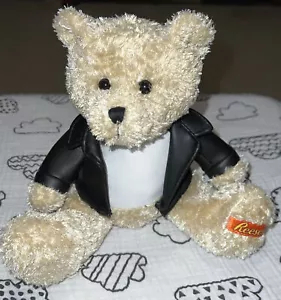 Reese's hellbraun Teddybär Jeansjacke Plüschtier Stofftier 8 in Galerie Toys - Bild 1 von 12
