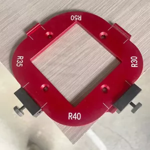 Corner Radius Jig Router Template Tool 4 In 1 Arc Angle Positioning Template - Picture 1 of 10