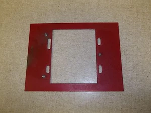 Simplex Switch Plate Cover, Red 6" x 4-1/2" *FREE SHIPPING* - Picture 1 of 1