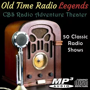Old Time Radio Legends CBS Radio Abenteuertheater 50 Shows auf CD - Bild 1 von 1
