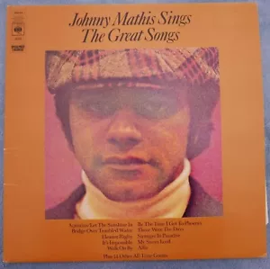 Johnny Mathis - Sings The Great Songs, 12" vinyl LP, CBS 88085, New Old Stock - Picture 1 of 4