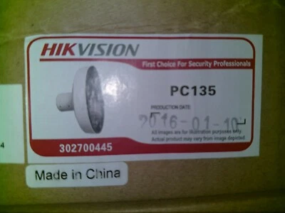 Hikvision CCTV dome camera cap PC135
