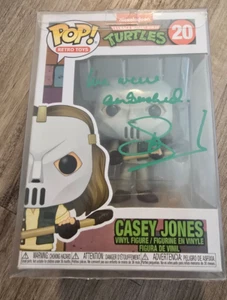 STEPHEN AMELL AUTOGRAPHED CASEY JONES TMNT FUNKO POP 20 JSA SIGNED FREE SHIPPING - Picture 1 of 6