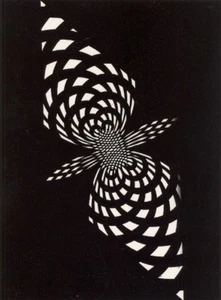 Psychedelisches ungewöhnliches künstlerisches Studienfoto 1970' - Bild 1 von 3