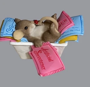 Charming Tails "Theres No Imitation For Your Sweetness" Figurine By Enesco - Picture 1 of 9