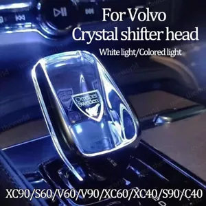 Crystal Gear Lever Shift Knob Shitfer For Volvo S60 S90 XC60 XC90 V60 2017-2024 - Foto 1 di 14