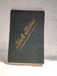 Block notes vintage - Foto 1 di 2
