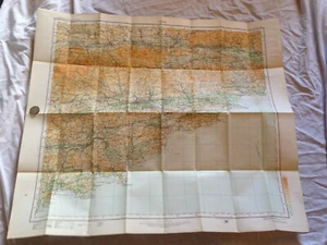 CORK - Ordnance Survey Map Ireland, Half Inch to Mile, 30x21, Dublin 1916 - Rare - Imagen 1 de 10