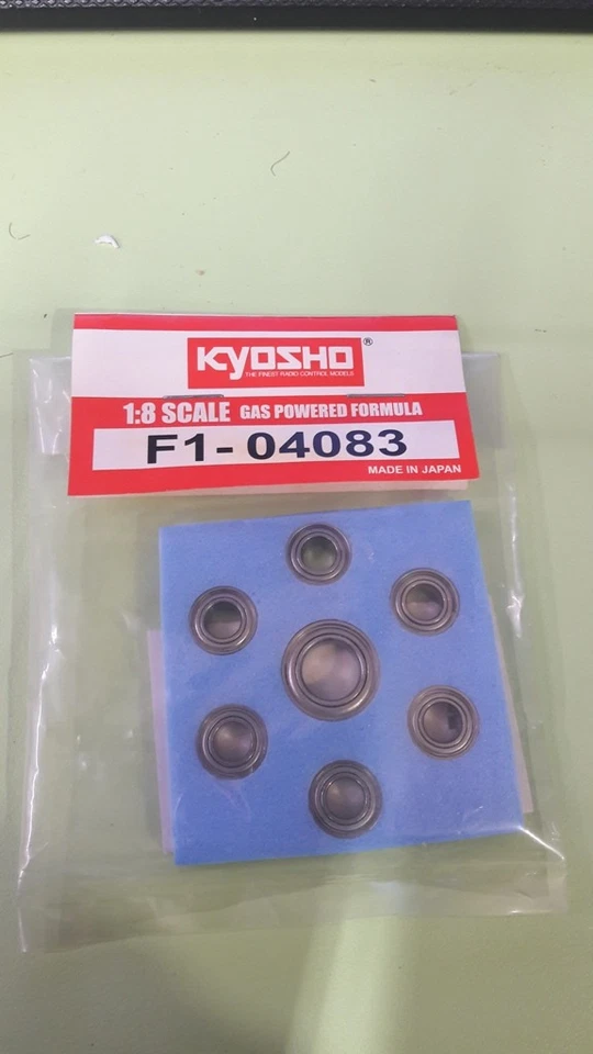 FERRARI FORMULA 1 F2004 DE AGOSTINI Kyosho 2004 1/8 kit Cuscinetti Art  F1-04083 - Immagine 1 di 1