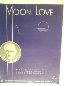 Liederblatt MOON LOVE Billy Cotton 1939 - Bild 1 von 1