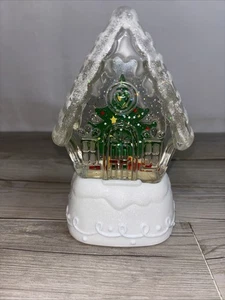Hallmark Schneekugel Magic Farbwechsel Lebkuchenhaus Weihnachtsbaum - Bild 1 von 8