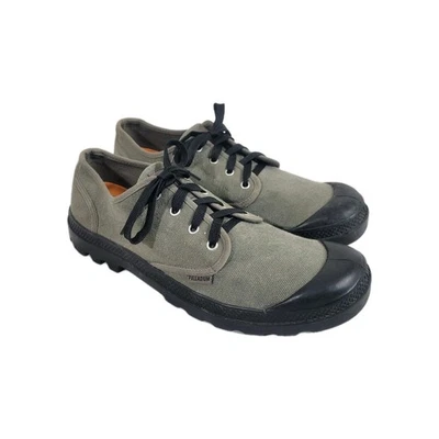 Palladium Pampa Oxford Shoes Mens Size 13 Lace Up Canvas Rubber Sneakers Low Top - image 1 of 4
