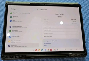 Samsung Galaxy Tab S8 Plus 12.4" 128GB Black SM-X800 WiFi only - Picture 1 of 14