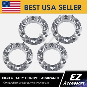4 Wheel Adapters 6 Lug 5 To 6 Lug 135 Spacers 6x5/6x135 1.5" - Picture 1 of 5