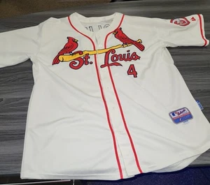 St Louis Cardinals Yadier Molina Jersey Size 54 - Picture 1 of 6