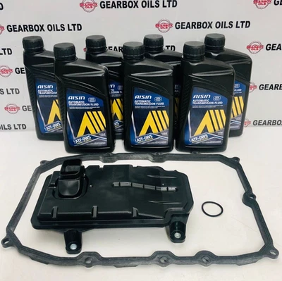 FOR PORSCHE CAYENNE 0C8 AUTOMATIC GEARBOX FILTER GASKET AISIN ATF OEM WS OIL KIT - Image 1 of 4
