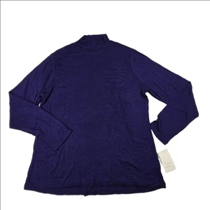 A new day Mock Collar Long sleeve ribbed top Size XXL - Picture 1 of 2