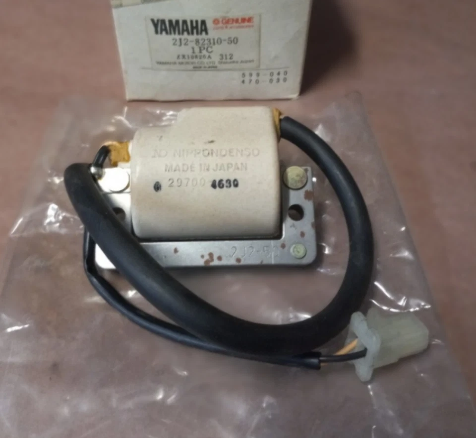 Conjunto de bobina de encendido Yamaha SR500 SR400 XT500 1976-1992 2J2-82310-50 Foto 1 de 1