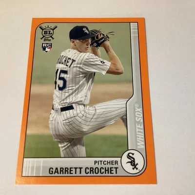 2021 Topps Big League - Veterans & Rookies Garrett Crochet #195 Orange (RC) - Image 1 of 2