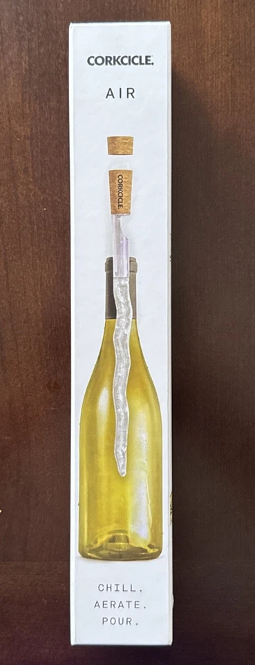 Enfriador de vino Corkcle botella reutilizable congelable corcho sin BPA NUEVO EN CAJA Foto 1 de 1