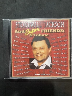 Stonewall Jackson & Friends : A Tribute CD - 50 Country Stars - Garth Brooks Foto 1 de 2