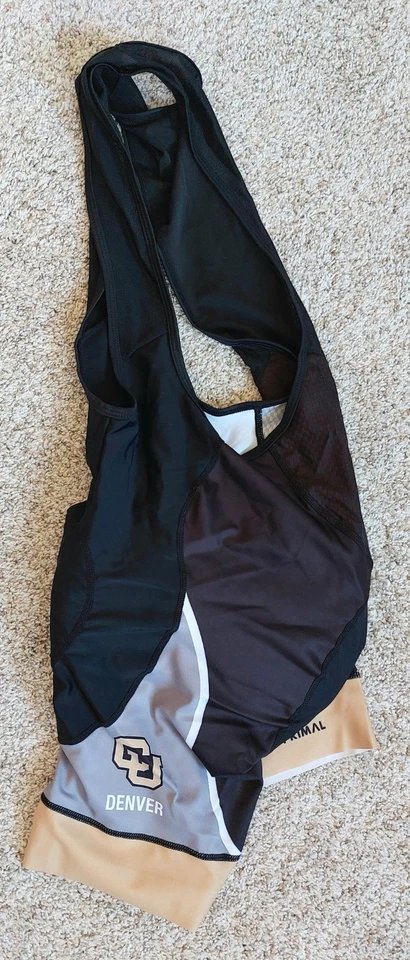 CU Denver '18 Primal Cycling Women's Bib road bike shorts Helix 2.0  Size SM - Image 1 of 4