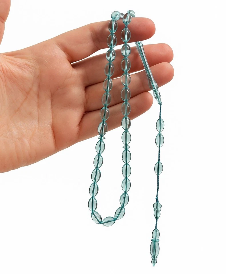 🔥Ates Kehribar Tesbih Bernstein  Rosary Rosenkranz Gebetskette - Bild 1 von 1