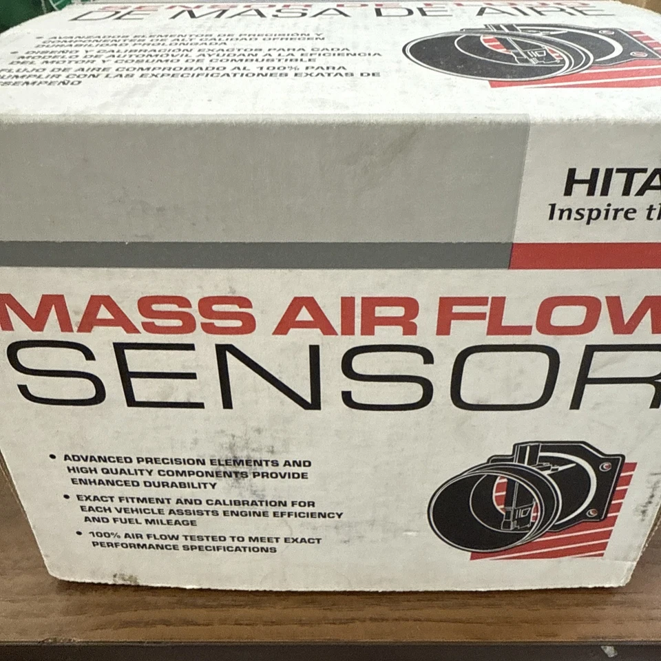 Sensor de flujo de aire másico Hitachi MAF0092 para INFINITI QX4 Nissan Pathfinder 01-02 Foto 1 de 4
