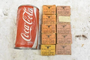 10 NOS Sets of Toledo Bolt Pipe Threading Dies 5 are 1/2" & 5 are 1" - Picture 1 of 6