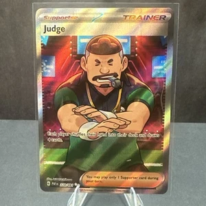 Judge 228/091 Ultra Rare Full Art Scarlet & Violet Paldean Fates Pokemon Card NM - Picture 1 of 2